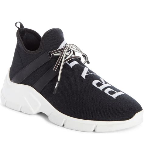 prada women size 38 sneaker|women's prada sneakers nordstrom.